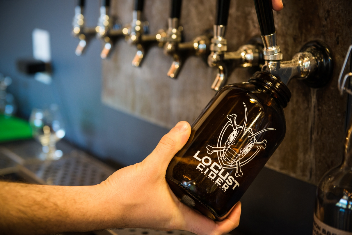 Cider Bite Helps Launch Locust Cider