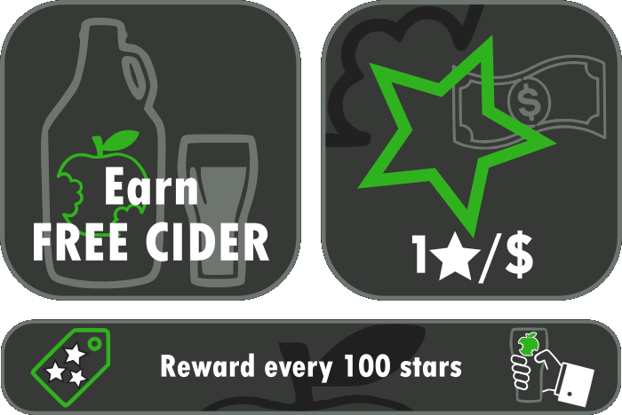 Cider Bite Rewards Highlights - Earn Free Cider Rewards